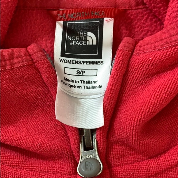 The North Face Jacket Fleece pink Pockets Hooded S - Picture 7 of 16